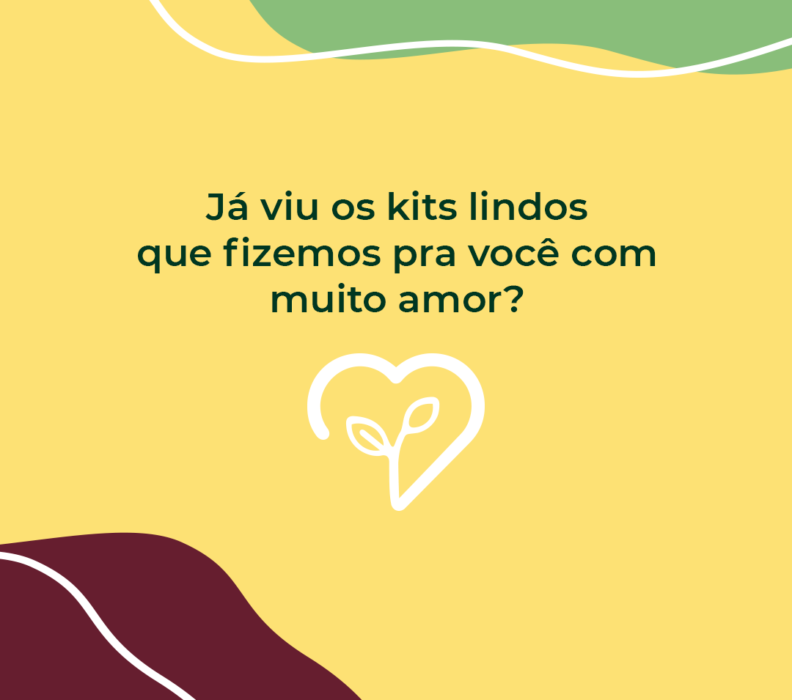Compre um Kit e beneficie as escolas atendidas pela EcomAmor